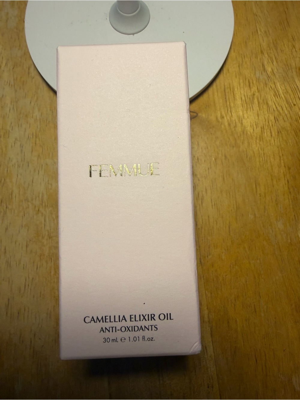 Femmue Camellia Elixir Oil - Light Pink Packaging